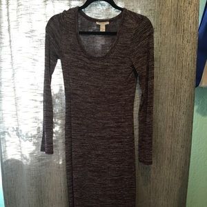 Long sleeve long dress